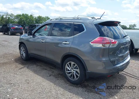 2014 Nissan Rogue Sl from USA, damaged, VIN 5N1AT2MV0EC807942